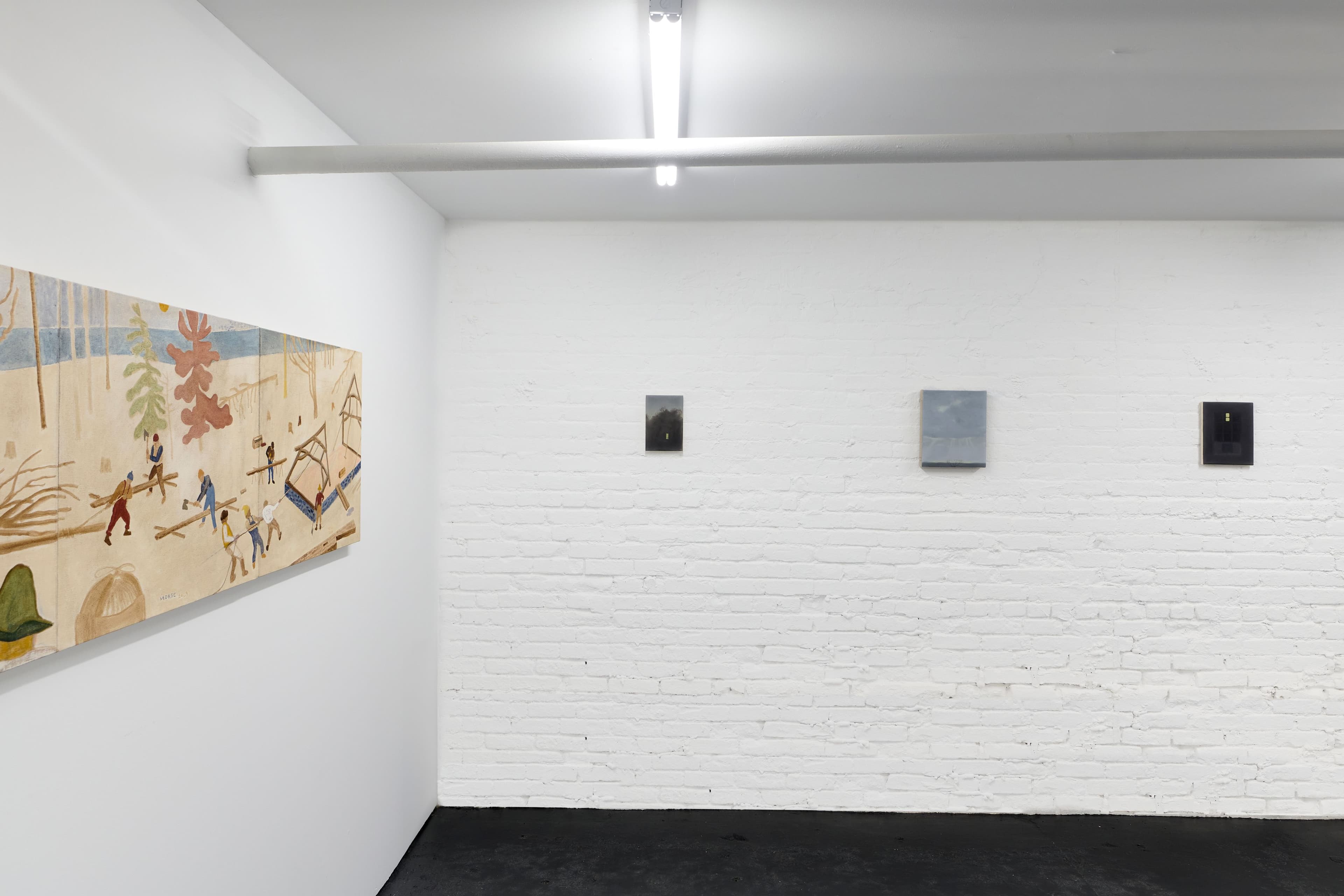 Installation views James Morse & Dylan Williams