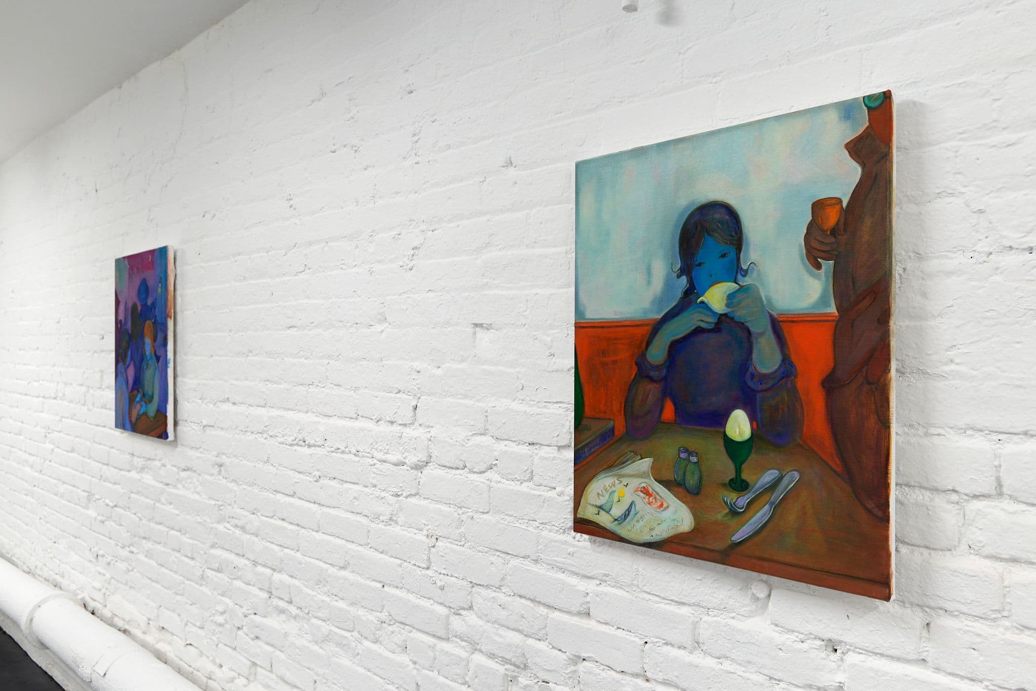 Installation view, Nastaran Shahbazi, To The Butterflies