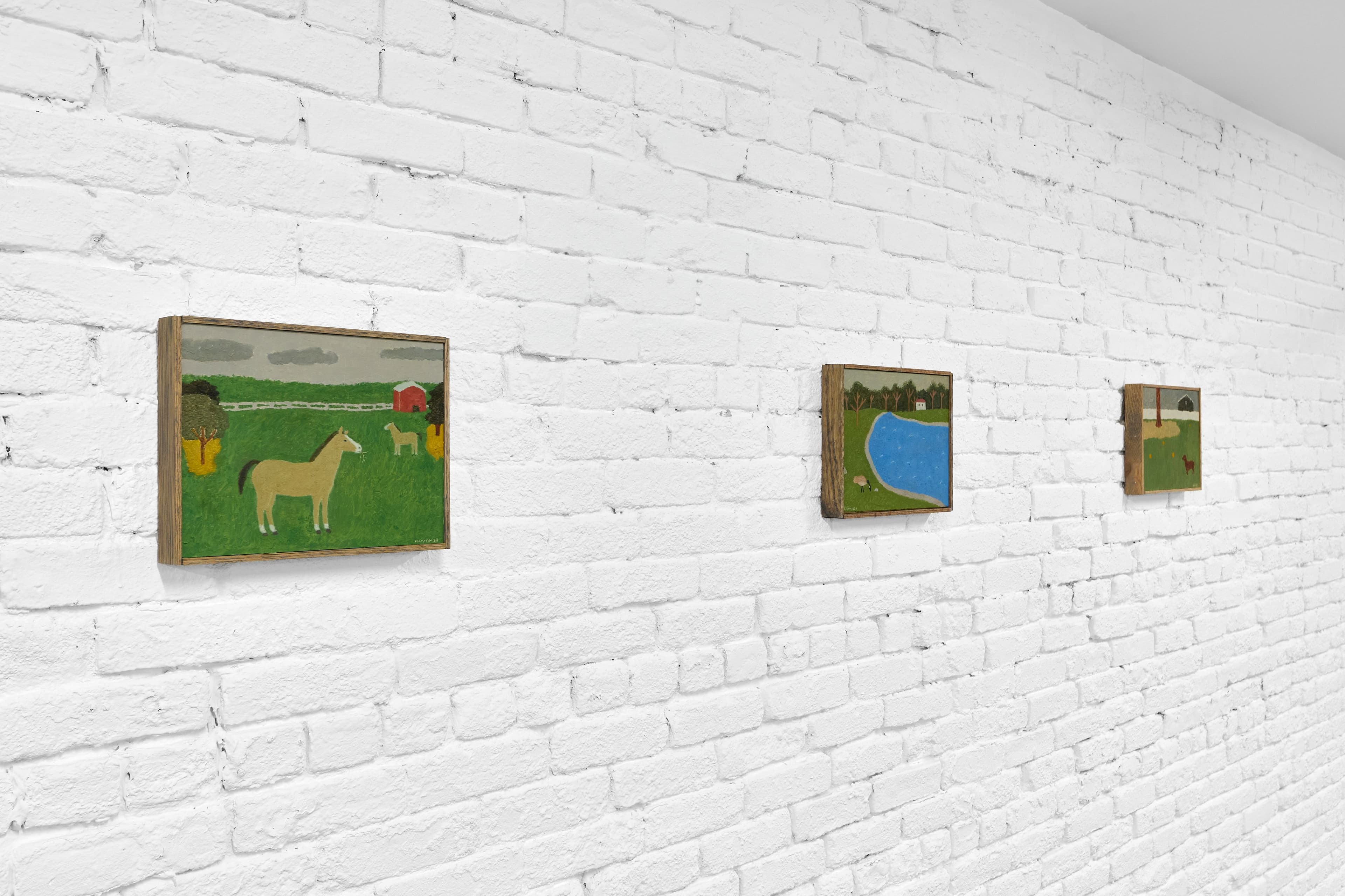 Installation view, Tony Huynh, A Summer's Dream