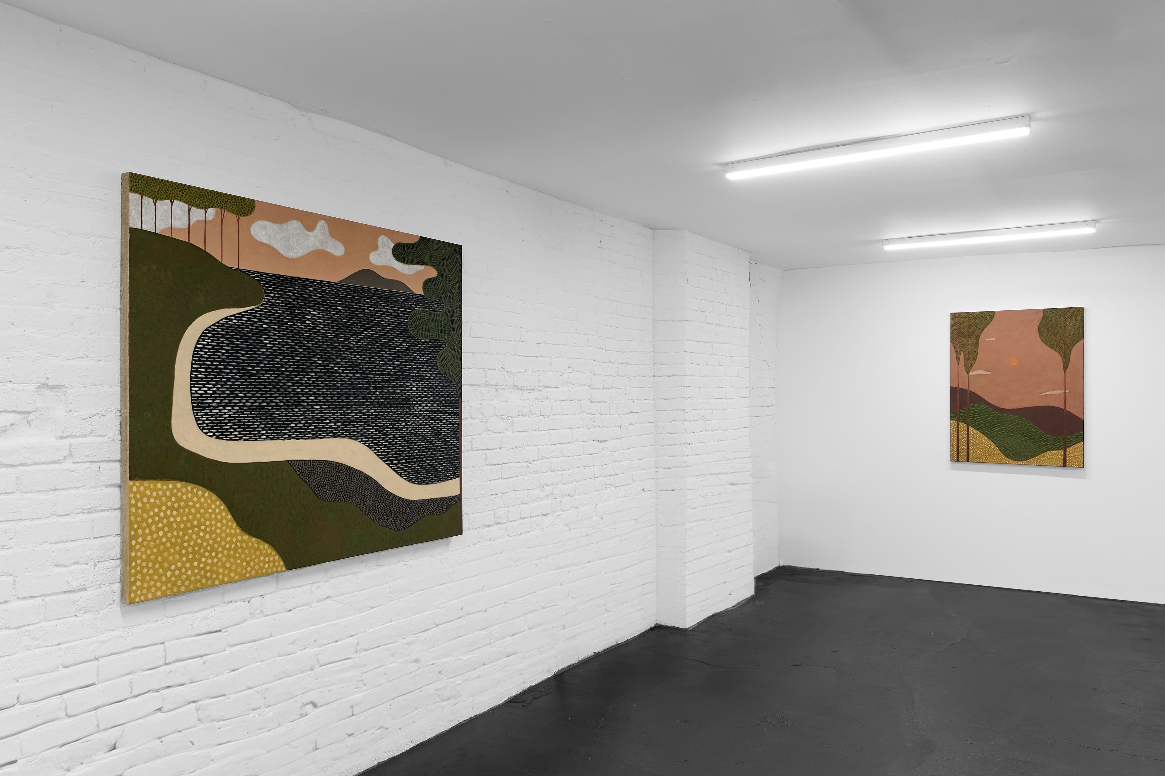 Installation view, Ryan Dobrowski