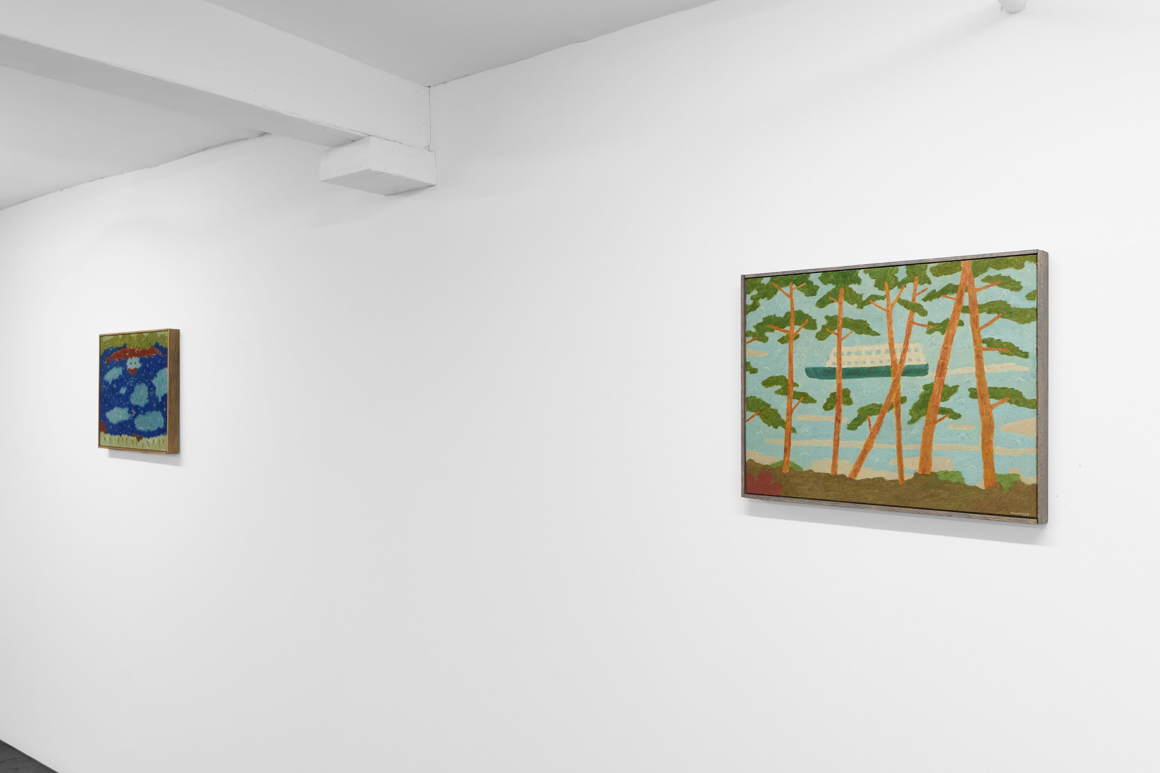 Installation view, Tony Huynh, A Summer's Dream