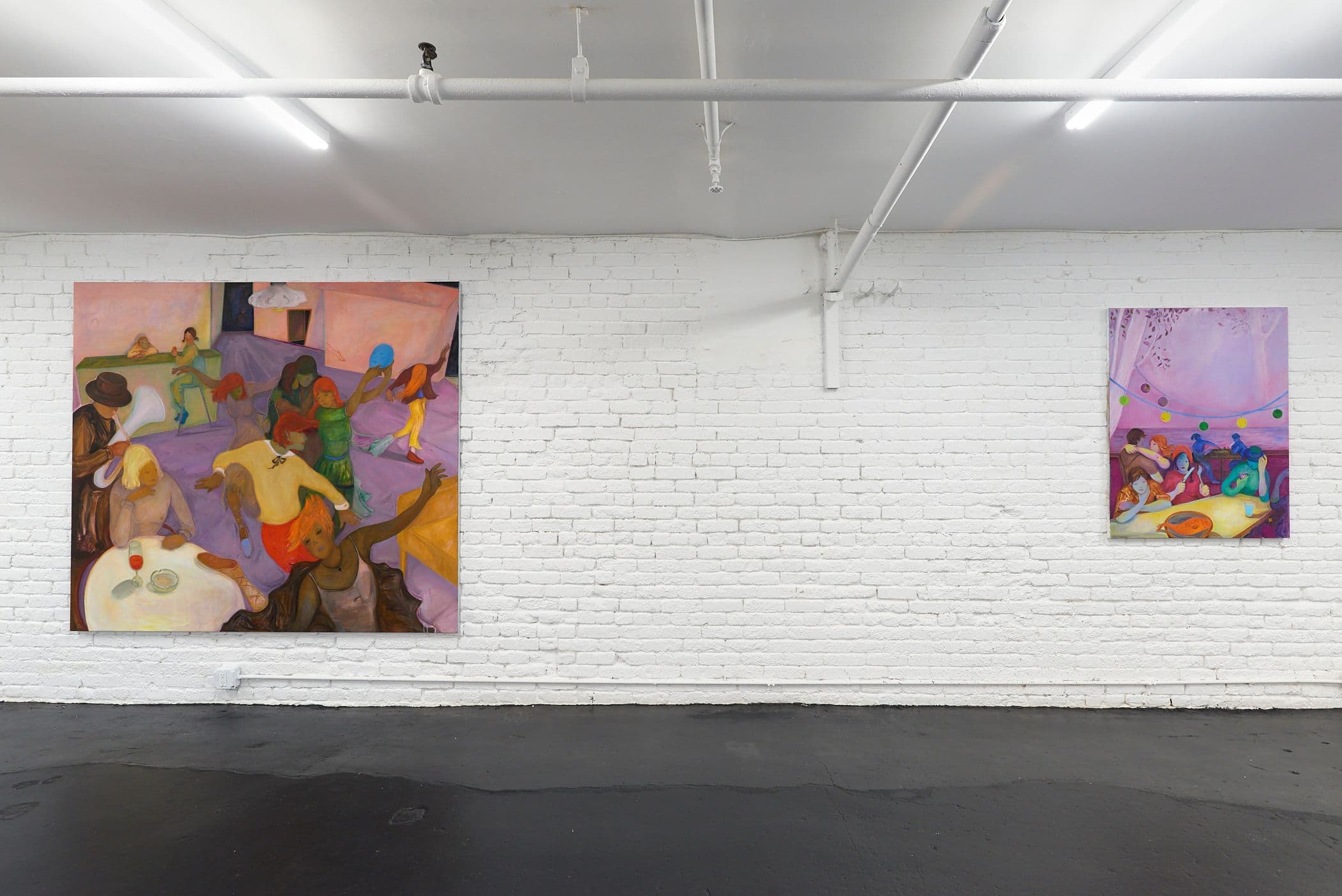 Installation view, Nastaran Shahbazi, To The Butterflies