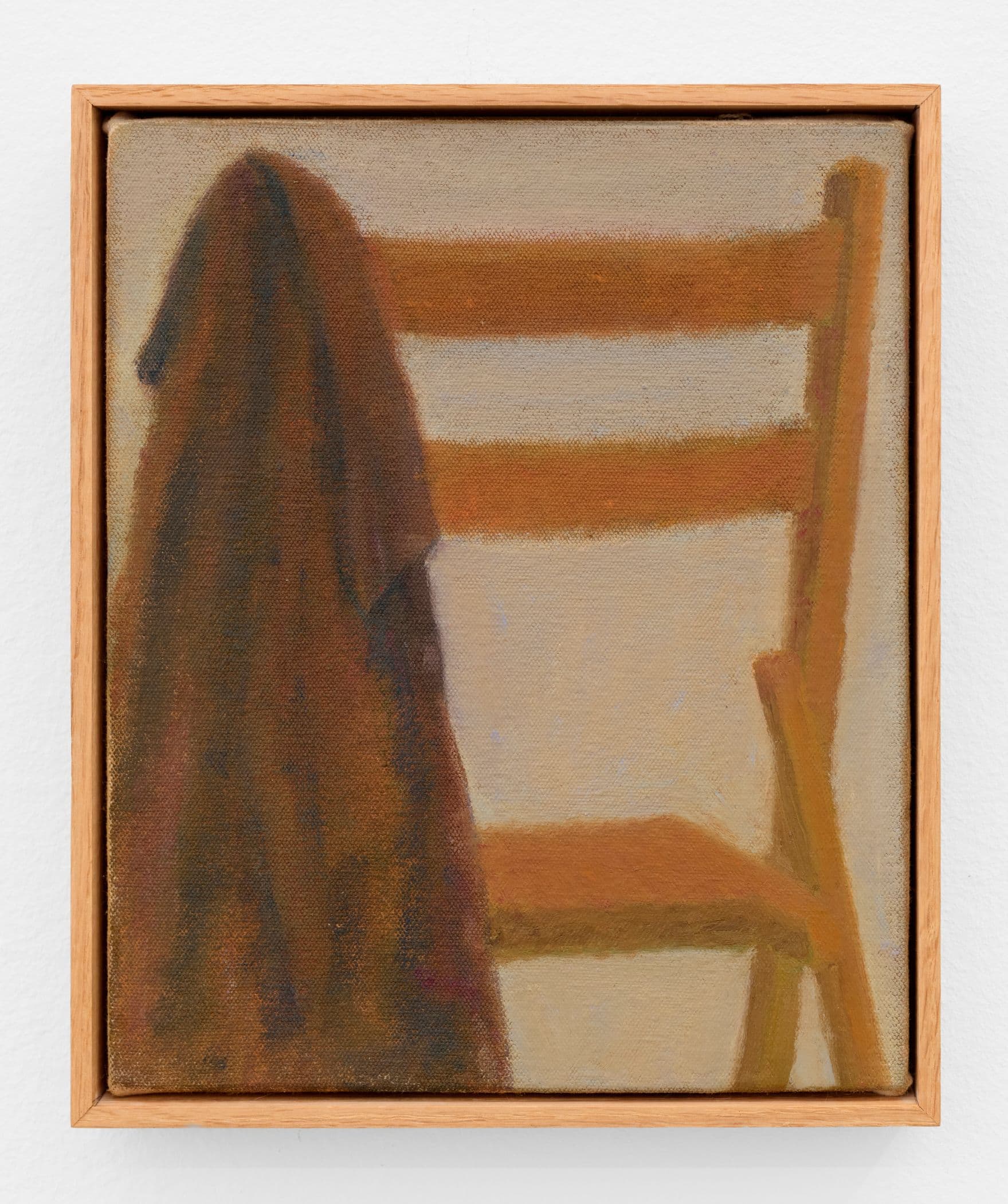 Wool Coat on Rickety Chair