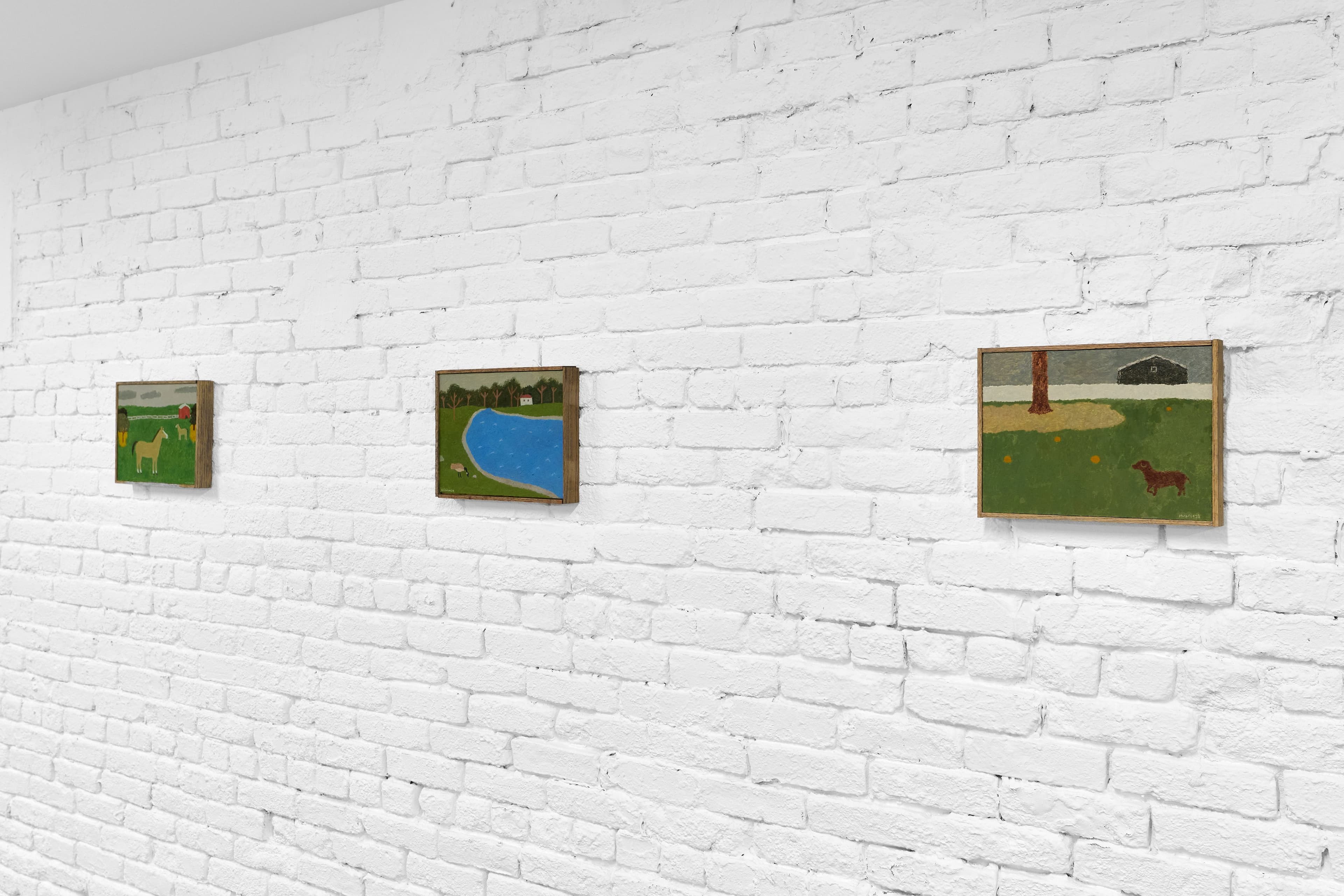 Installation view, Tony Huynh, A Summer's Dream