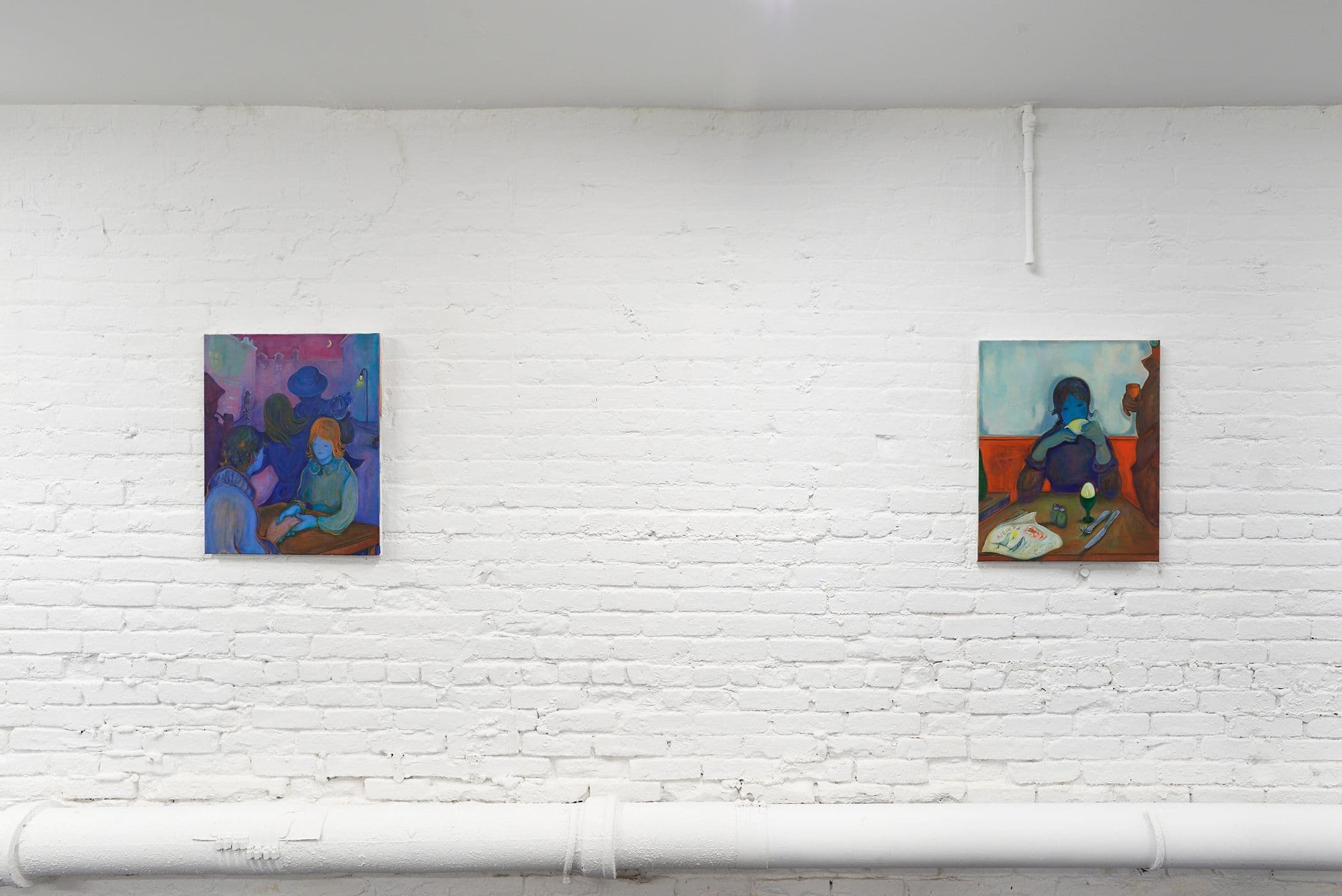 Installation view, Nastaran Shahbazi, To The Butterflies