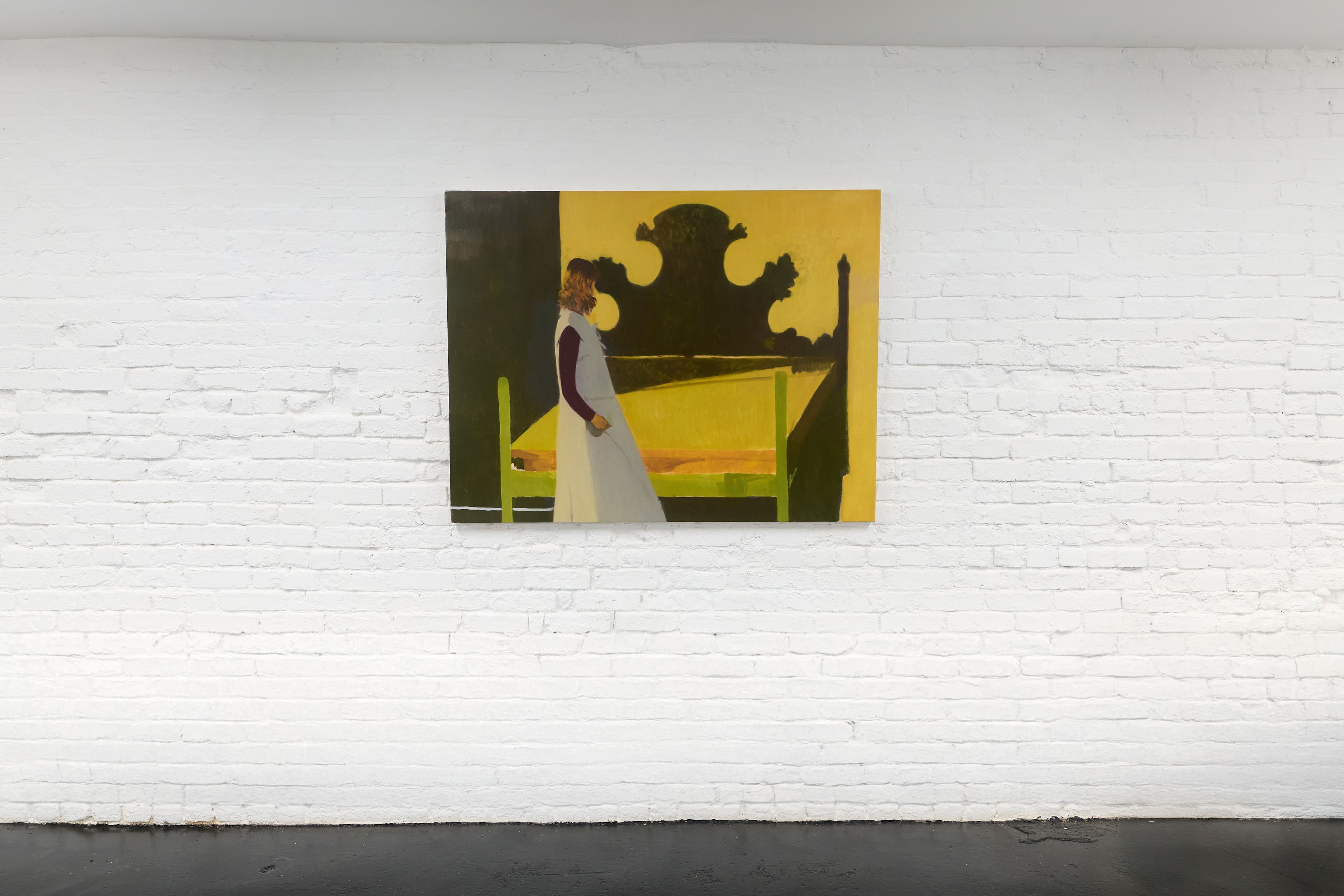 Installation image depicting works by Alejandro Sintura