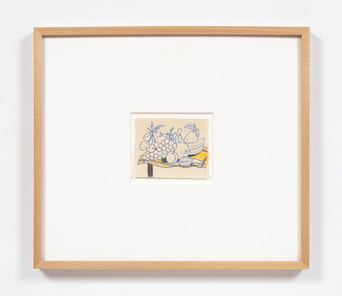 Fruit Still Life (Blue)