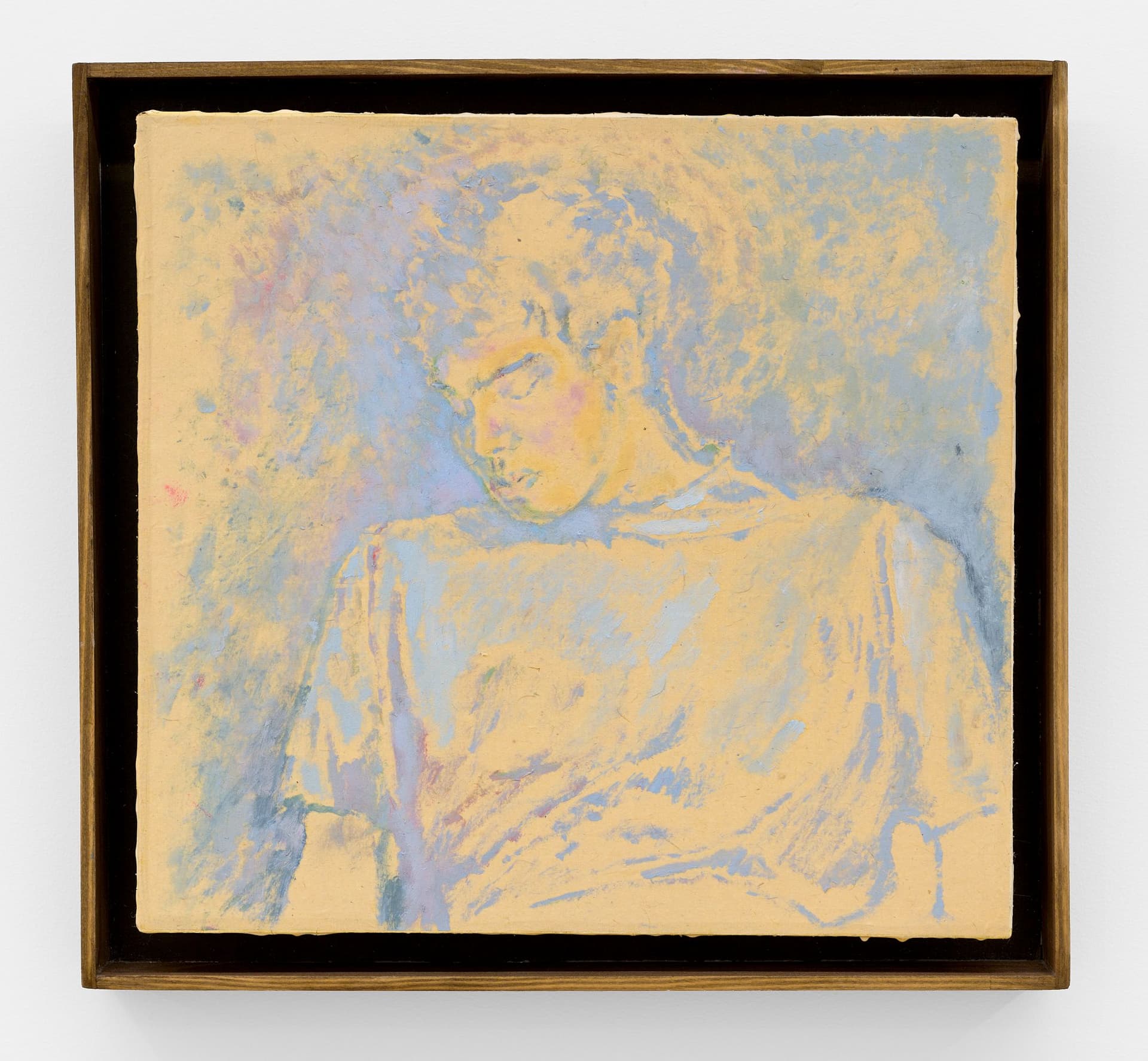 Self Portrait in Blue and Violet, Nathan Harbonn